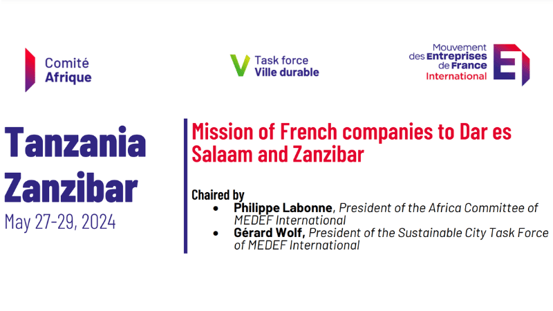France-Tanzania-Zanzibar Business Forum 2024