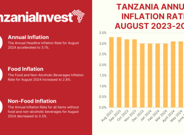 Tanzania Annual Inflation Rate August 2024