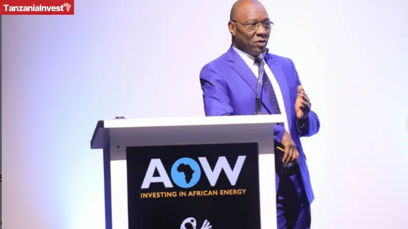 Hon.Mataragio at AOW inviting foreign investments in Gas,Oil and Geothermal