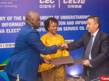 Tanzania signing with CESIS for ICT Sector