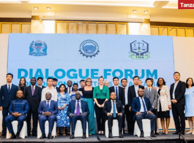 Group Photo at the TIC and TRA Dialogue with Investors