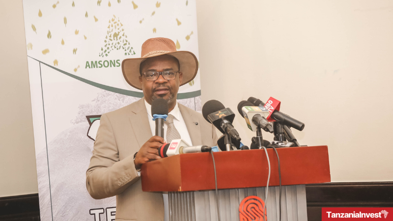 Mchechu at the US$ 320 million agreement with Amsons for Mbeya expansion and new Tanga plant