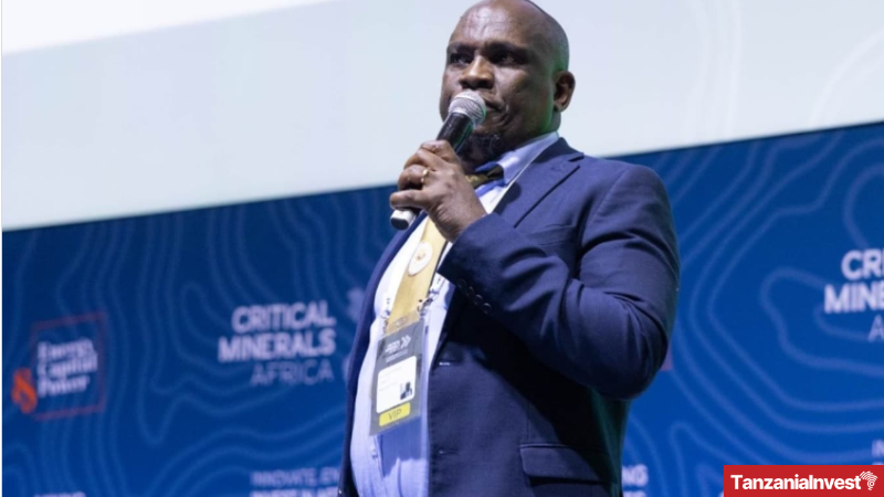 Mwasse speaking on Tanzania to increase availability of geological data reducing investment risks in Mining