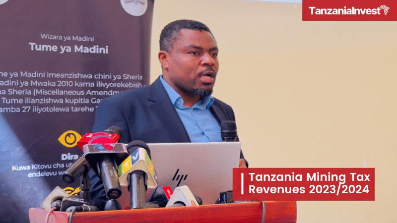 Tanzania Mining Tax Revenues 2023/2024