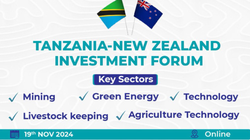 Tanzania New Zealand Investment Forum