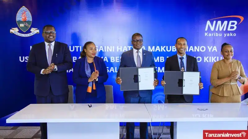 University of Dar es Salaam and NMB partner for innovation and Digital Transformation