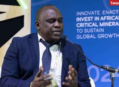 Vincent Mwasse at the African Critical Minerals Summit in South Africa