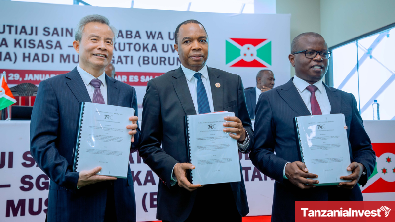 SGR Railway Tanzania-Burundi Signing