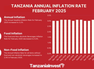 TANZANIA ANNUAL INFLATION RATE FEBRUARY 2025