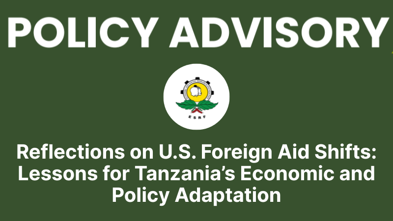 ESRF Policy Advisory US Aid Shifts
