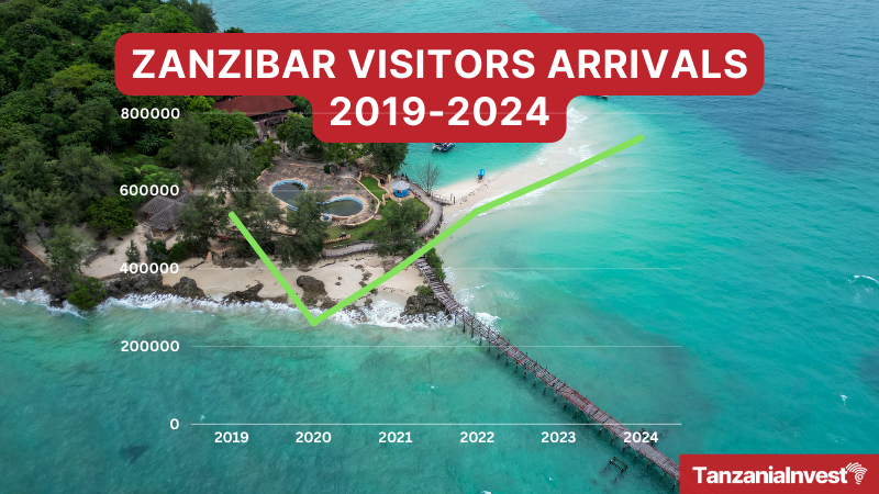 Zanzibar Visitors Arrivals 2019-2024