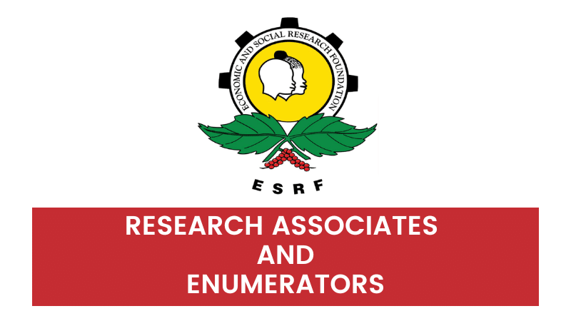 ESRF Research Associates and Enumerators