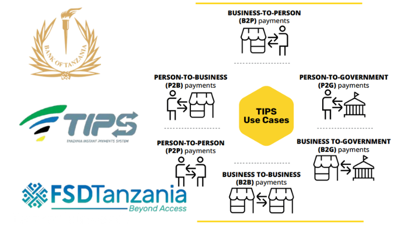Tanzania Instant Payment System (TIPS) use cases
