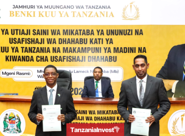 Bank of Tanzania Deal Buy Gold Output