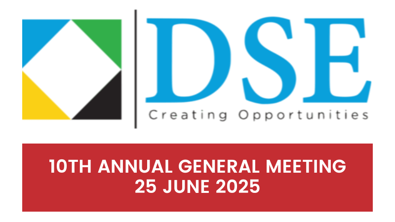 DSE 10th annual general meeting 25 June 2025