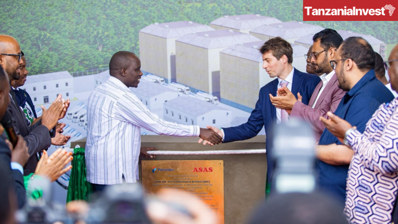 Tanzania Tanga LPG Terminal Construction Launch Biteko Petredec