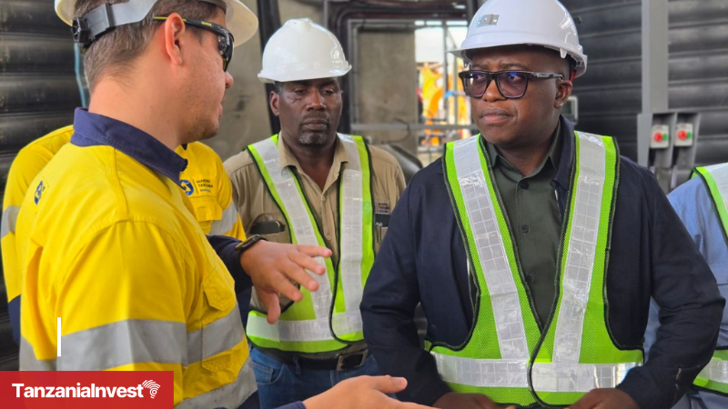 Tanzania Mavunde visit uranium mining project Namtumbo