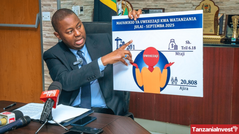 Gilead Teri Tanzania TISEZA Investments FDI Q3 2025 July-September