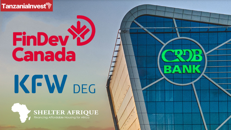 Tanzania CRDB Bank FinDev Canada KFW DEG