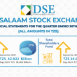 Tanzania DSE performances Q3 2025