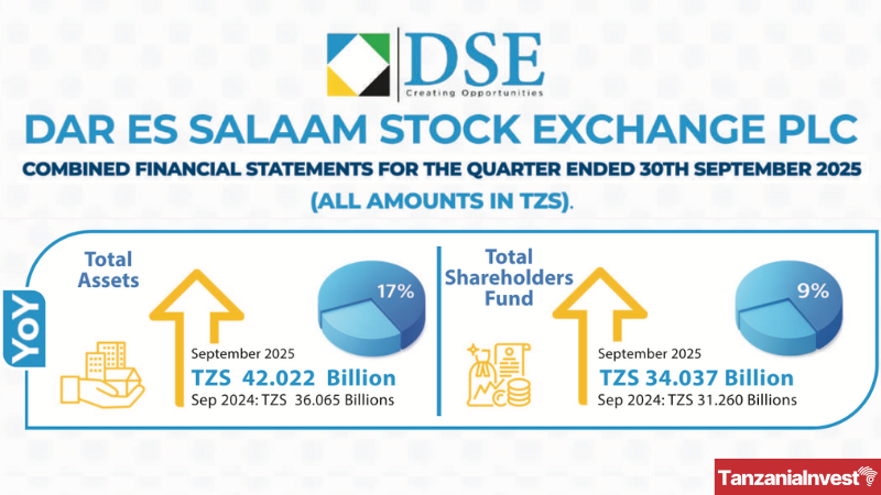 Tanzania DSE performances Q3 2025