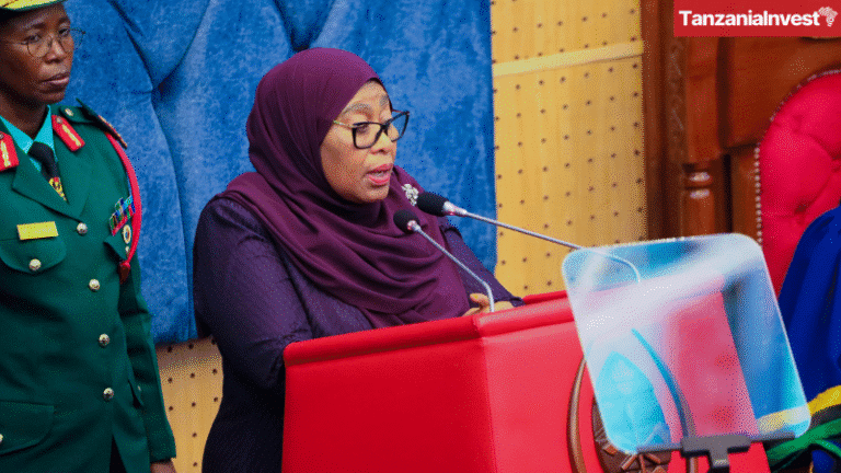 Samia Suluhu Hassan President of Tanzania Speech Parliament