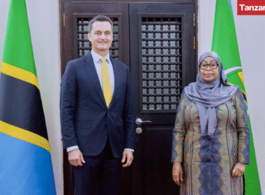 Andrew Lentz Samia Suluhu Hassan