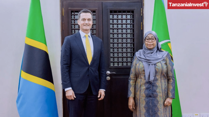 Andrew Lentz Samia Suluhu Hassan