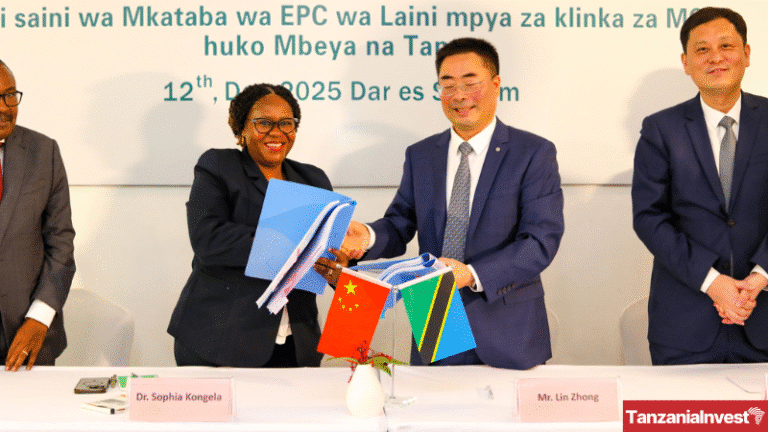 Mbeya Cement Tanzania Sinoma International China EPC agreement clinker production lines