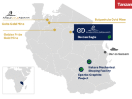 Tanzania Golden Eagle project map