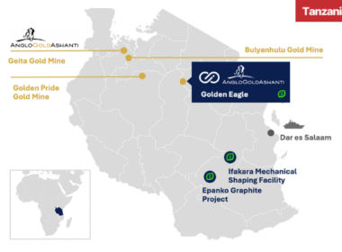 Tanzania Golden Eagle project map