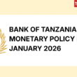 Bank of Tanzania Monetary Policy Report January 2026