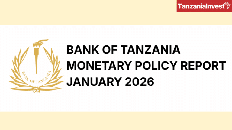 Bank of Tanzania Monetary Policy Report January 2026