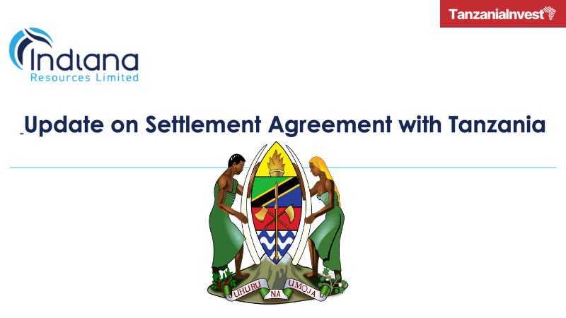 Indiana Resources Tanzania Ntaka Hill Nickel final settlement