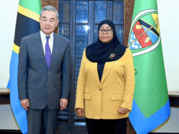 Samia Suluhu Hassan Tanzania Minister Wang Yi China