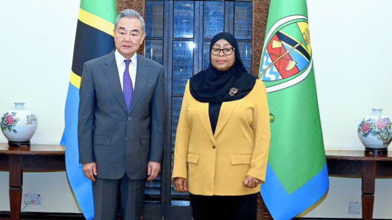 Samia Suluhu Hassan Tanzania Minister Wang Yi China