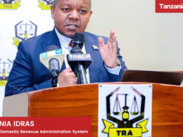Tanzania IDRAS Integrated Domestic Revenue Administration System launch
