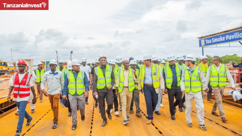 Tanzania Mgao Island cargo port construction update