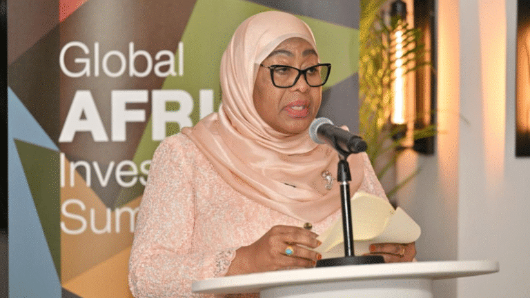 Samia Suluhu Hassan President of Tanzania Global Africa Investment Summit (GAIS)