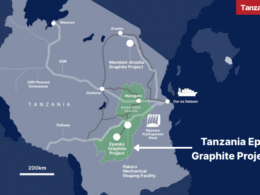 Tanzania Epanko Graphite Project Map