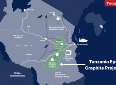 Tanzania Epanko Graphite Project Map