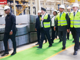 Tanzania Prime Minister Mwigulu Nchemba Lodhia steel sheet manufacturing plant