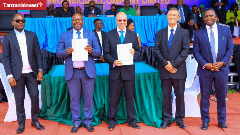 Tanzania Panda Hill Niobium Agreement Signing