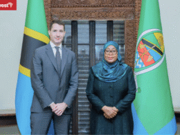 Italy Danieli Group Giacomo Mareschi Danieli Tanzania President Samia Hassan
