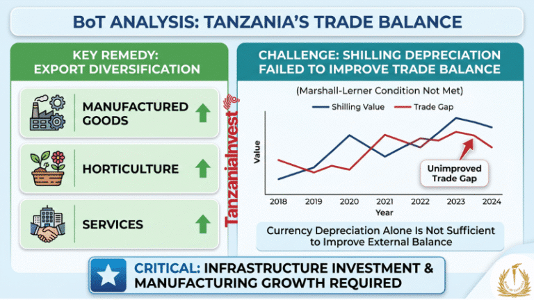 Bank of Tanzania Analysis Trade Balance and Depreciation April 2026