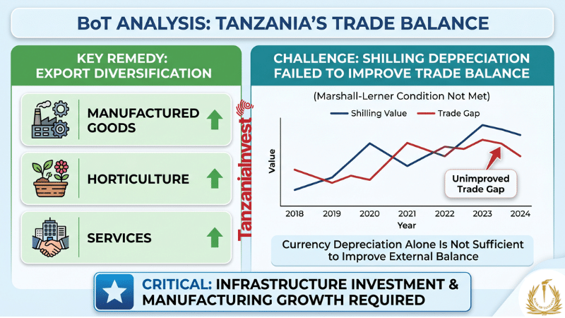 Bank of Tanzania Analysis Trade Balance and Depreciation April 2026