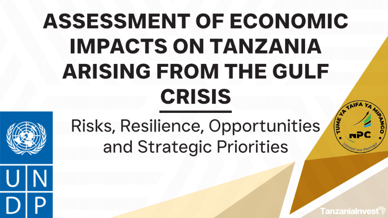 Tanzania ASSESSMENT OF ECONOMIC IMPACTS ON TANZANIA ARISING FROM THE GULF CRISIS