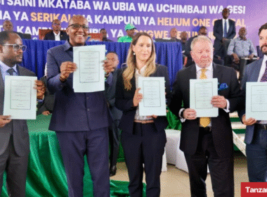 Tanzania Helium One Agreements Signing Southern Rukwa Project