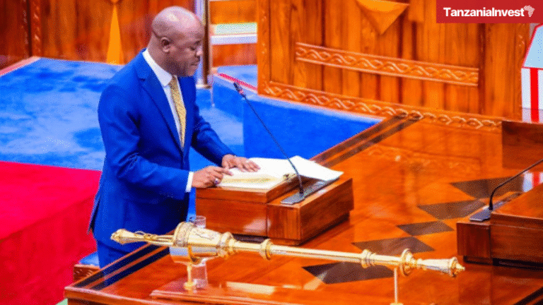 Tanzania Minister for Water Jumaa Aweso Parliament Bunge