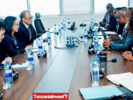 Tanzania Treasury Registrar Nehemiah Mchechu China Ambassador Chen Mingjian